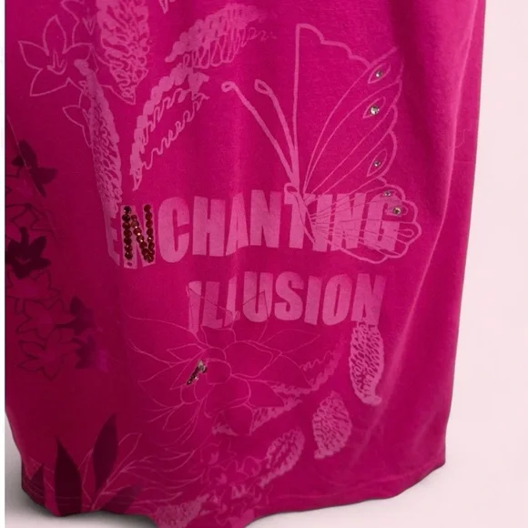 GUESS Floral Spaghetti Strap dress Y2K - Picture 3 of 6